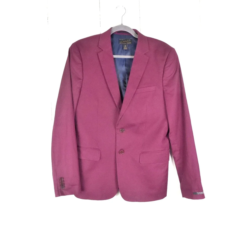 Scotch and Soda Blazer Sport Jacket Mens SZ 48 US M Business Casual Career
